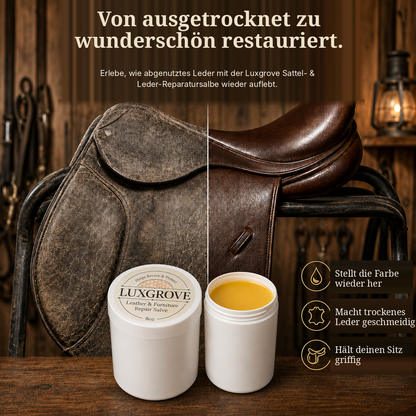 Luxgrove – Pflegebalsam für Sattelzeug & Leder