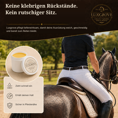 Luxgrove – Pflegebalsam für Sattelzeug & Leder