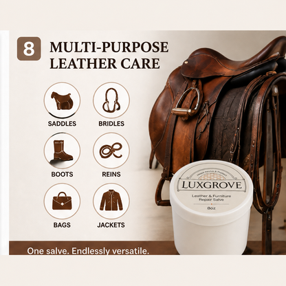Luxgrove - Tack & Leather Repair Salve（New Upgraded）