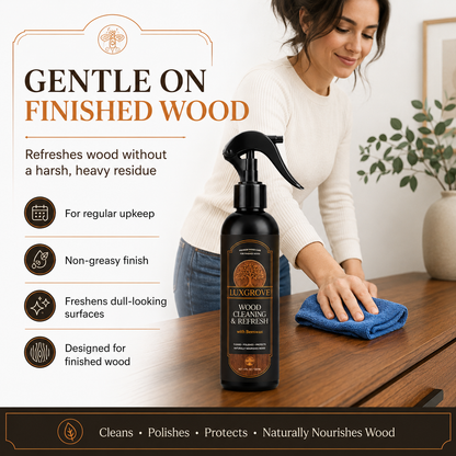 Luxgrove – Wood Cleaning & Refresh Beeswax Spray