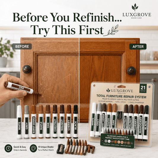 Luxgrove™ Scratch Markers - Fix Scratches, Scuffs & Worn Edges In Seconds - Luxgrove