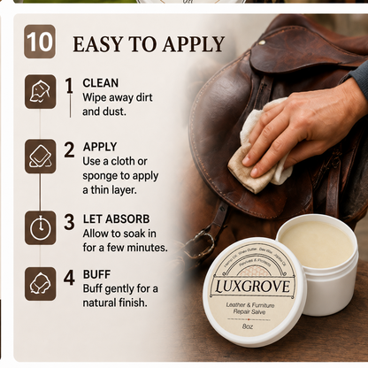 Luxgrove - Tack & Leather Repair Salve