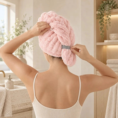 Luxgrove Plush Quick-Dry Hair Wrap