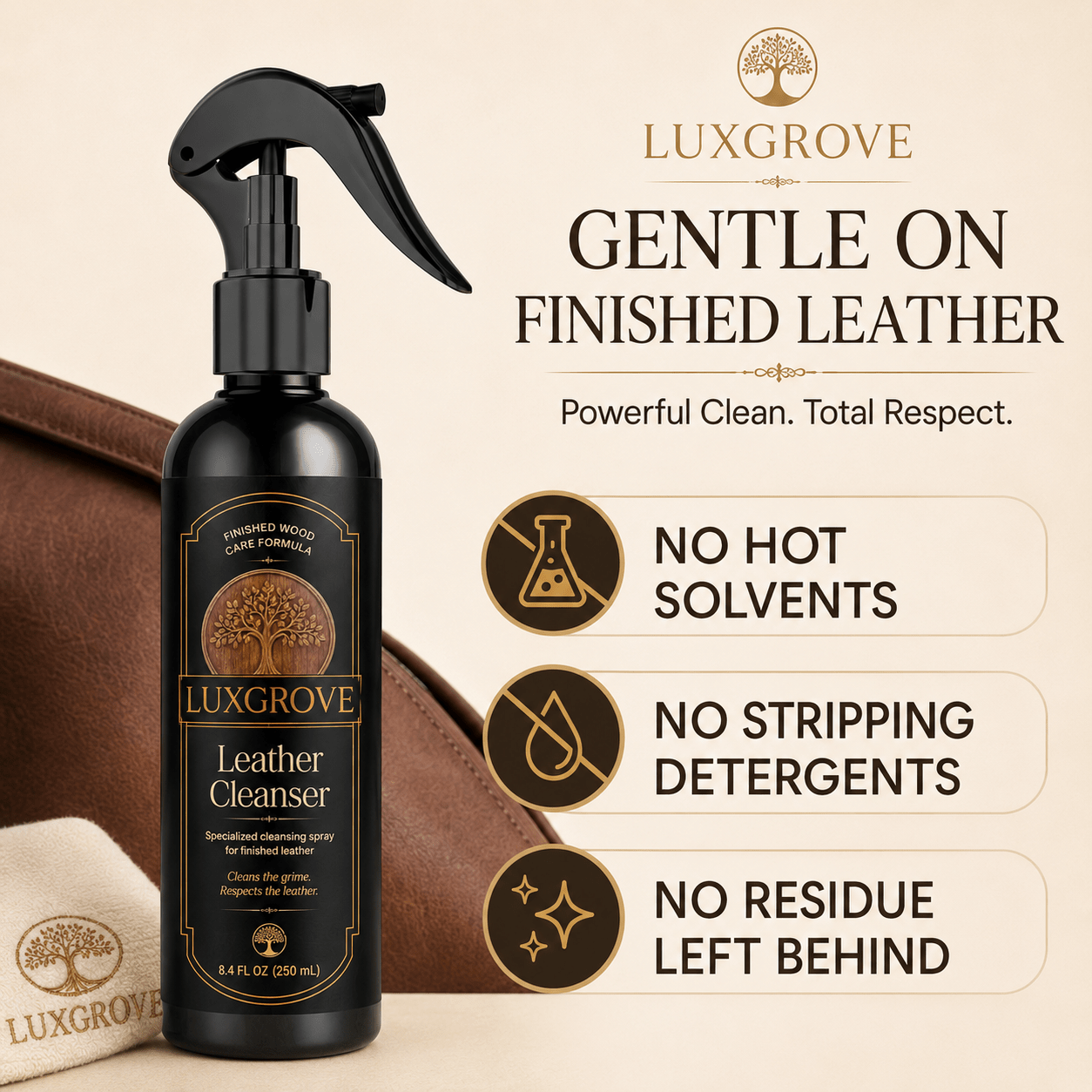 Luxgrove Leather Cleanser