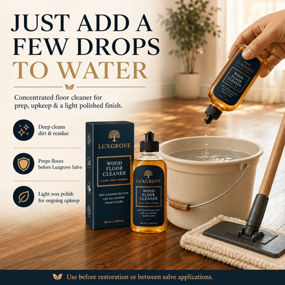 Luxgrove - Prep & Preserve Wood Floor Cleaner
